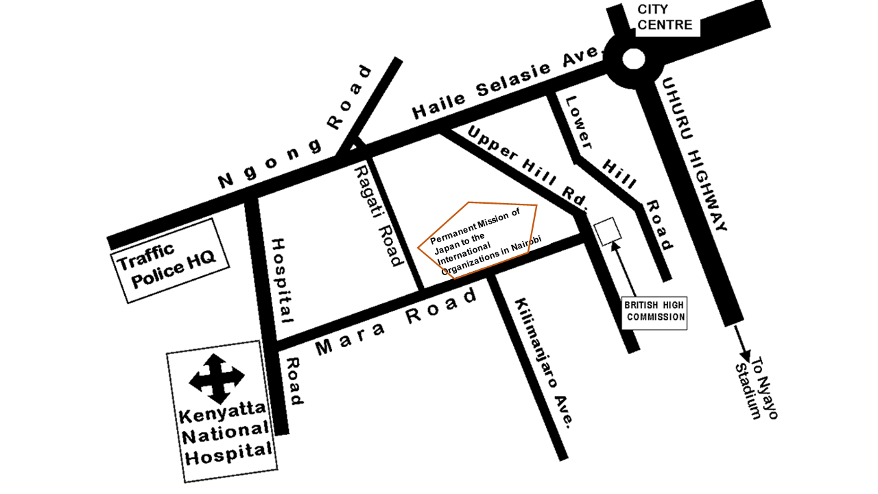 Map of the Mission’s Surroundings